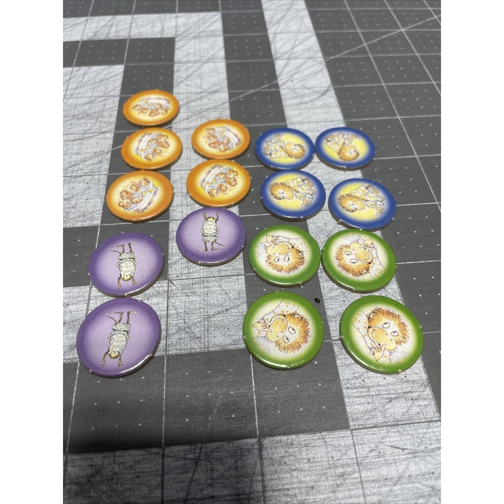Five Little Monkeys Jumping on the Bed Game Replacement 16 Tokens